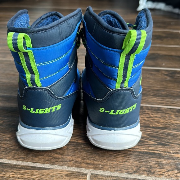 Sketchers Boys S Lights Hypno-Flash 2.0 Super Breeze Light Up boots - Picture 4 of 9